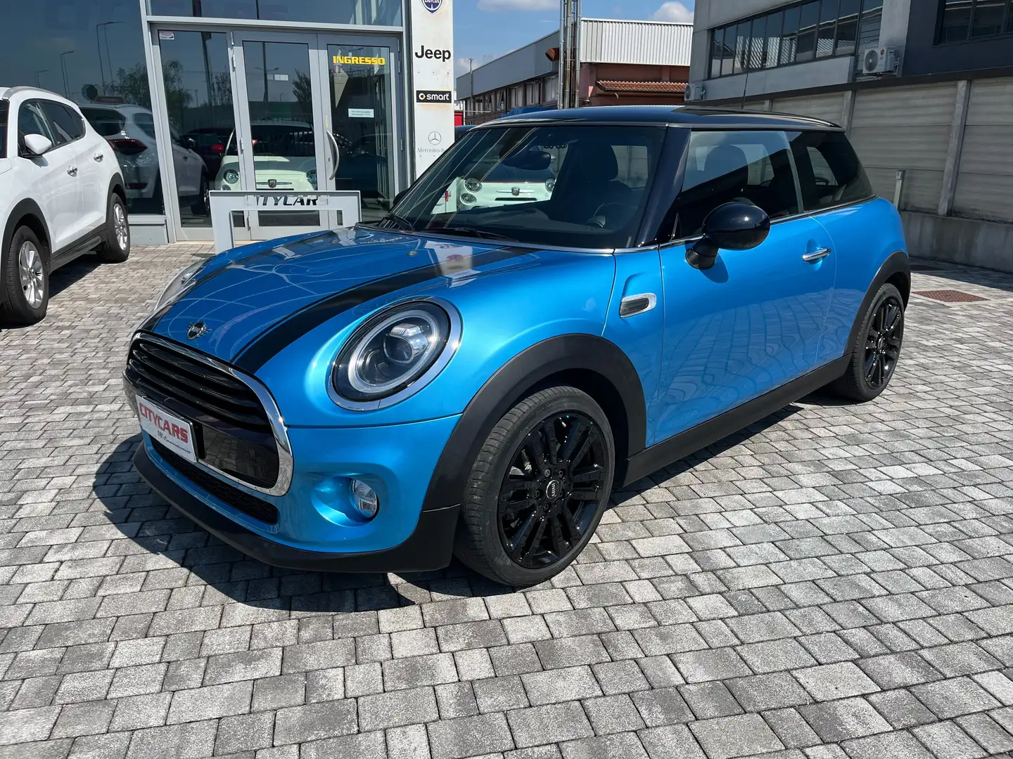 MINI Cooper D Automatica Navi Bleu - 1