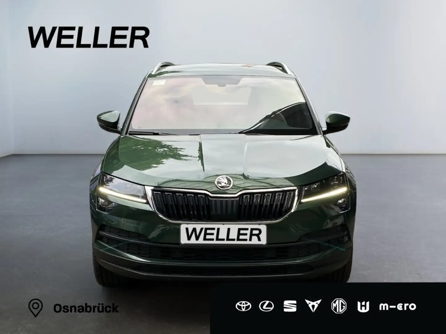 Skoda Karoq 1.5 TSI DSG Style *ACC*Leder*CAM*Sitzhz* Green - 2