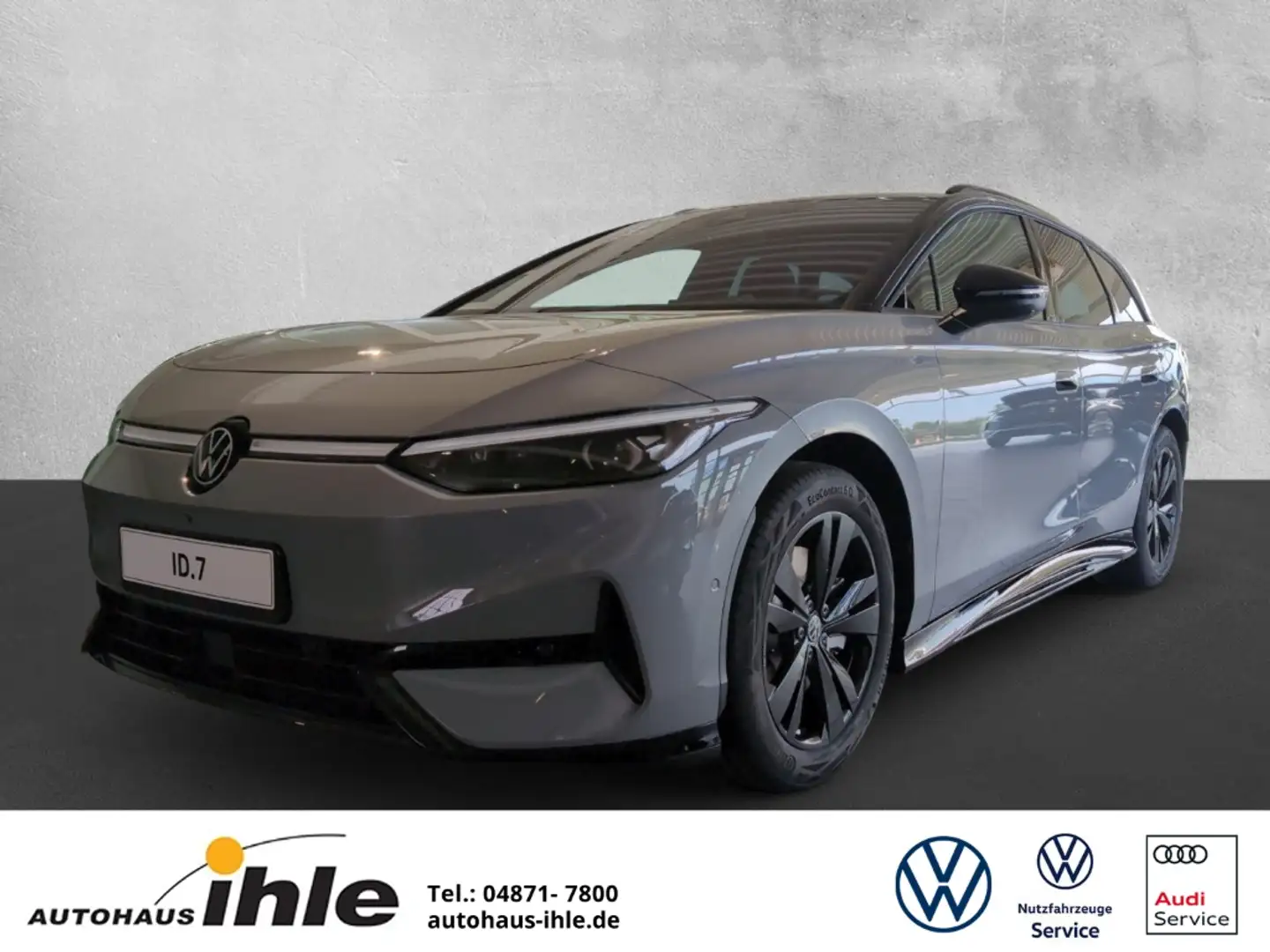Volkswagen ID.7 Tourer Black Style Pro S MASSAGE+AREAVIEW Gris - 1