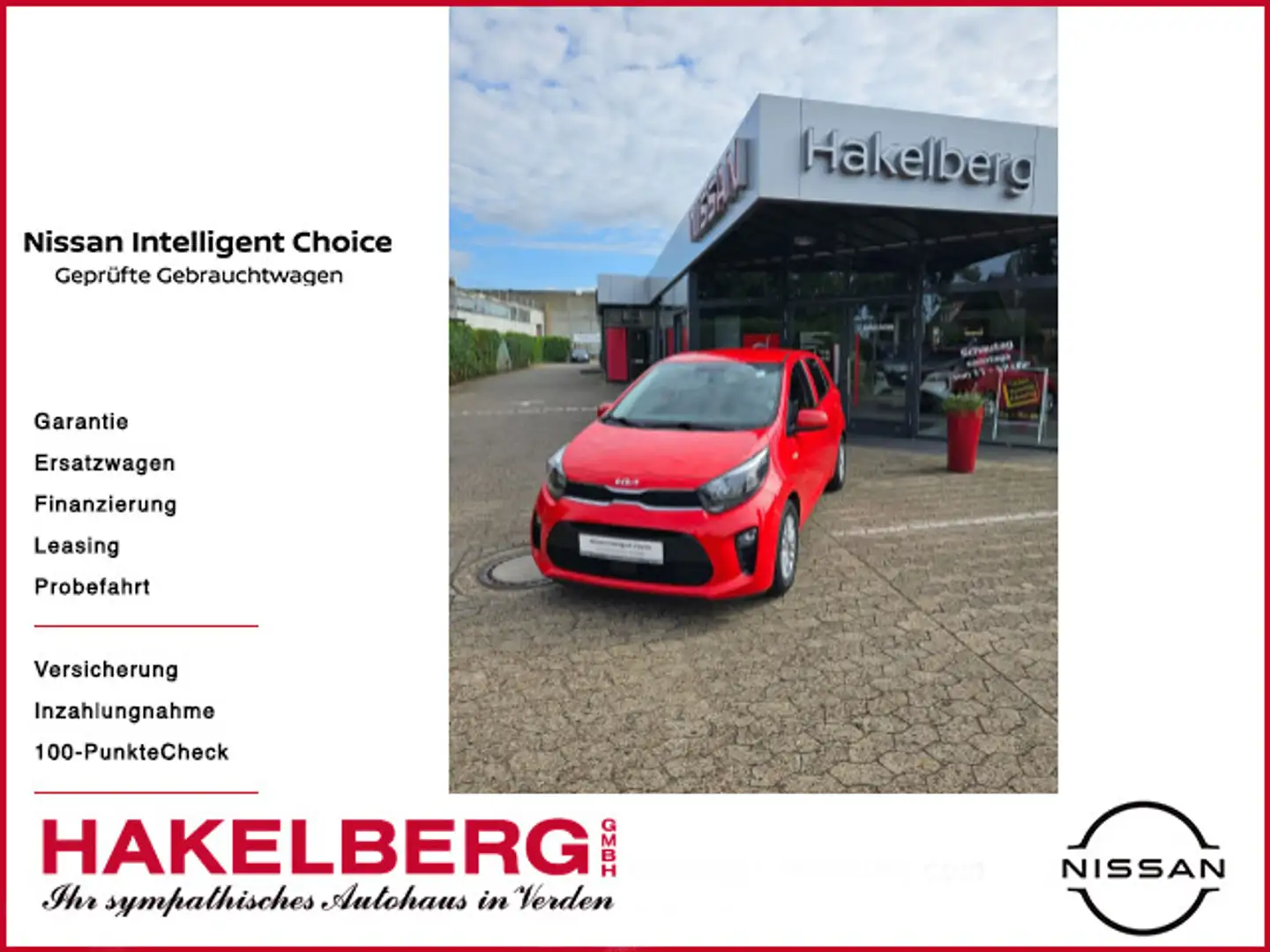 Kia Picanto 1.0 Vision Rot - 1