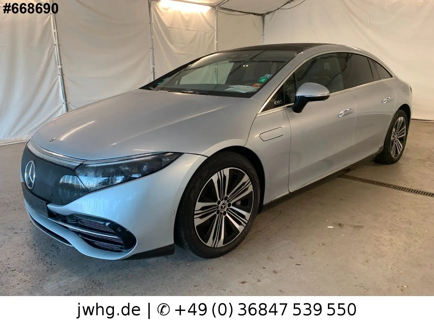 Mercedes-Benz EQS 450+ Advanced+|FahrP+|360|Memory|Pano Silber - 1