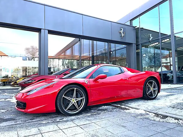 Ferrari 458 Spider*CARBON-LR*CAM*SERVICE NEU*