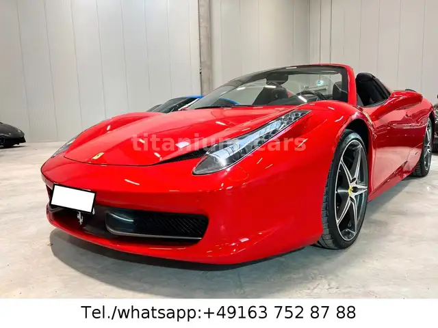 Ferrari 458 Spider*CARBON-LR*CAM*SERVICE NEU*