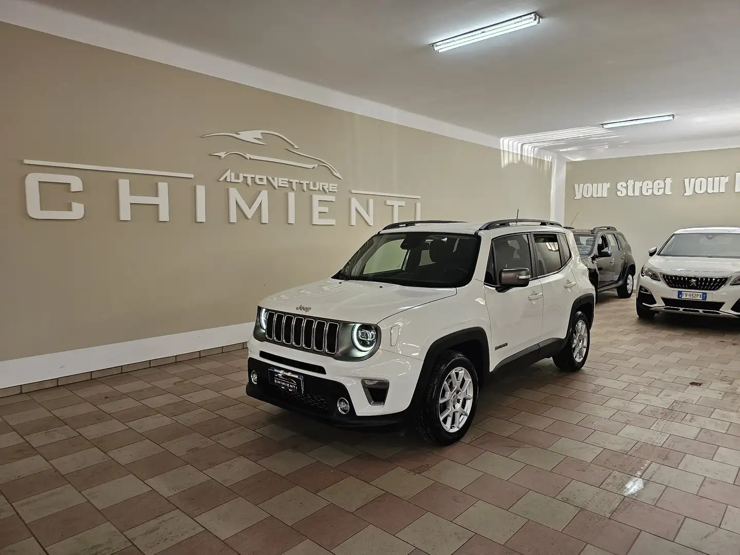 Jeep Renegade Renegade 1.6 mjt Limited 2wd 120cv Blanc - 1