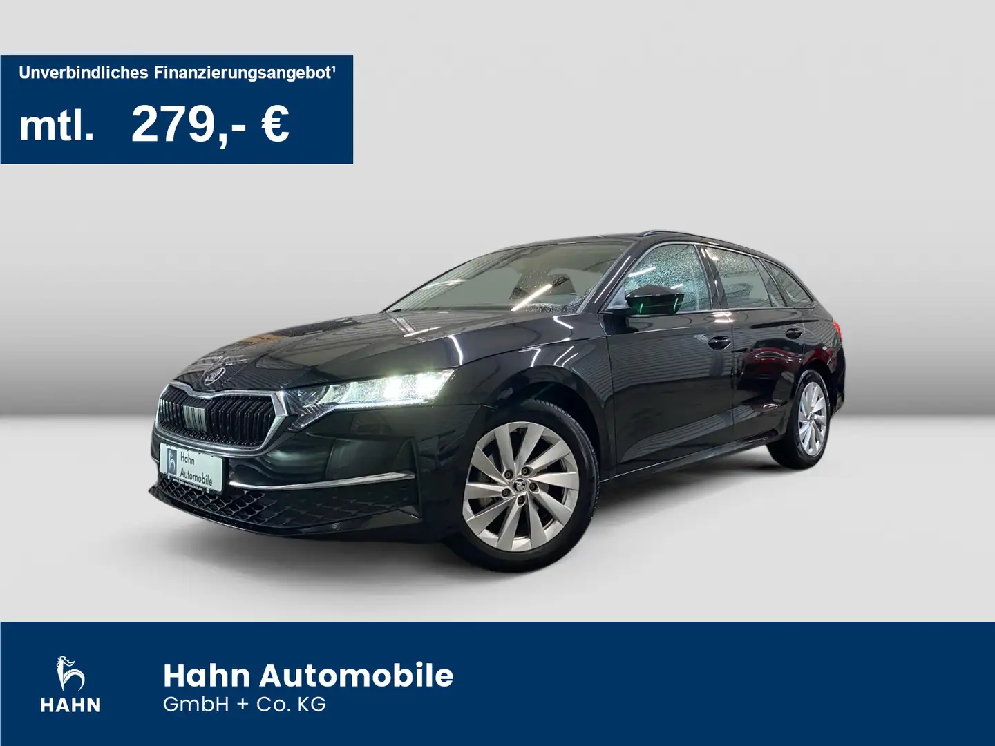 Skoda Octavia Combi 1.5eTSI DSG Selection LED Navi ACC Schwarz - 1