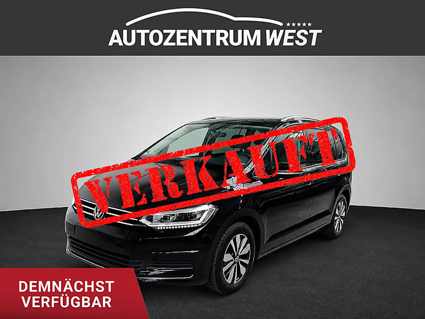 Volkswagen Touran 2.0TDI 7Sitze...Matrix/Navi/AHK/ACC Schwarz - 1