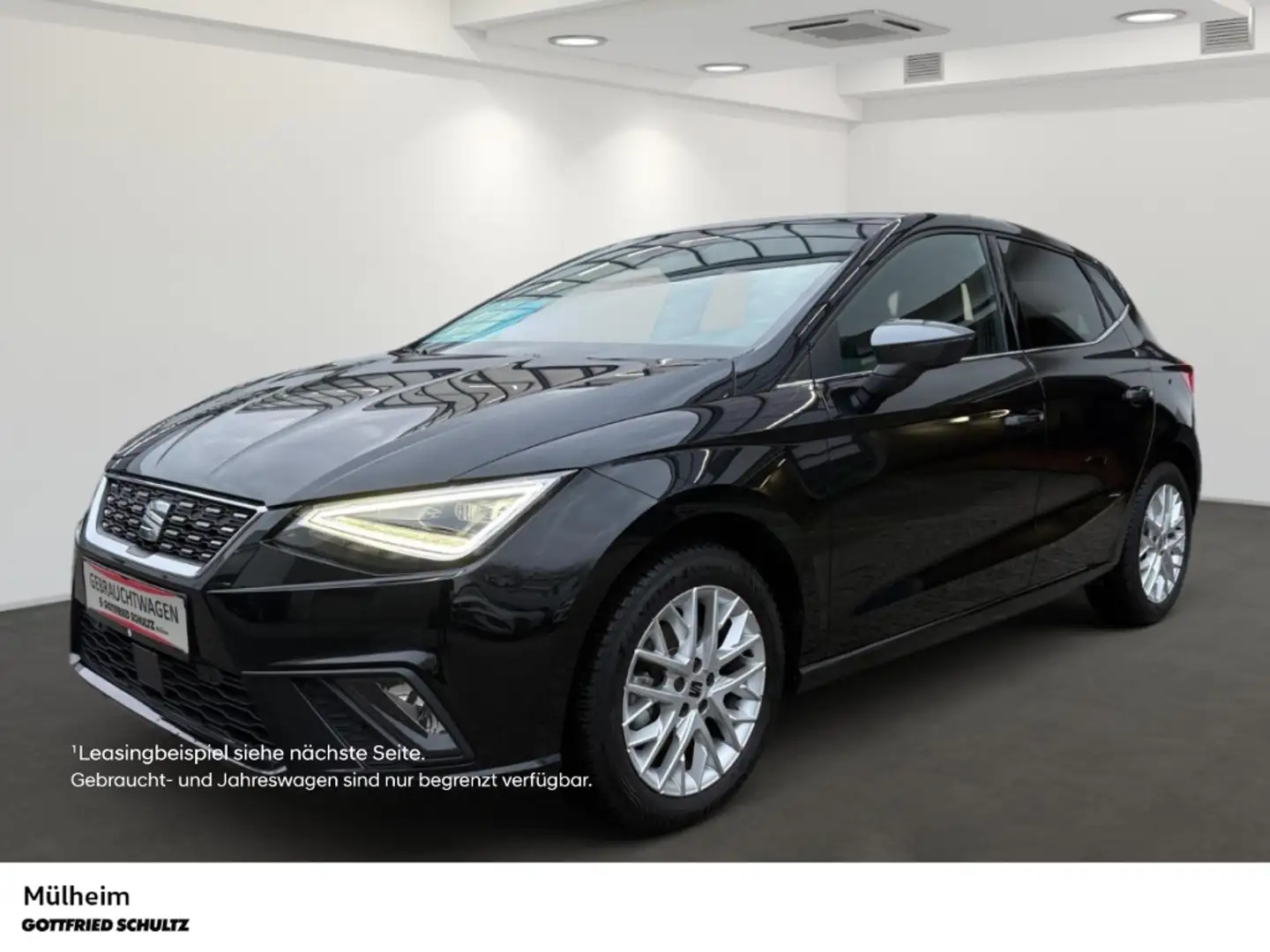 SEAT Ibiza 1.0 TSI DSG LED NAV KAMERA SHZ Xcellence ALLSEASON Schwarz - 1