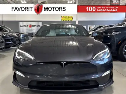 Gray 2024 Tesla Model S Plaid AWD Sedan All-Wheel Drive Automatic