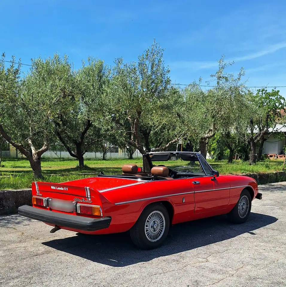 Alfa Romeo Spider Duetto 2.0 Veloce NIKI LAUDA F1 - N 154 di 350 - INTROVABILE, foto 10