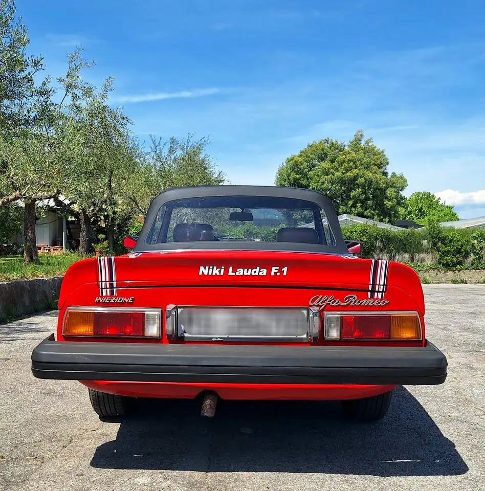 Alfa Romeo Spider Duetto 2.0 Veloce NIKI LAUDA F1 - N 154 di 350 - INTROVABILE, foto 7