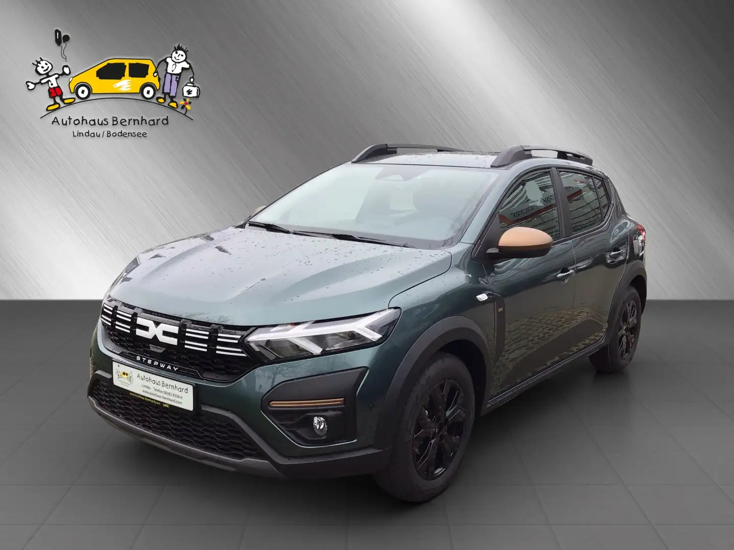 Dacia Sandero III Stepway Extreme Eco-G 100 Groen - 1