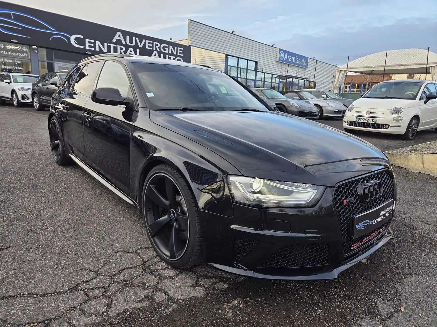 Audi RS4 4.2 V8 FSI 450CH QUATTRO S TRONIC 7 Zwart - 1
