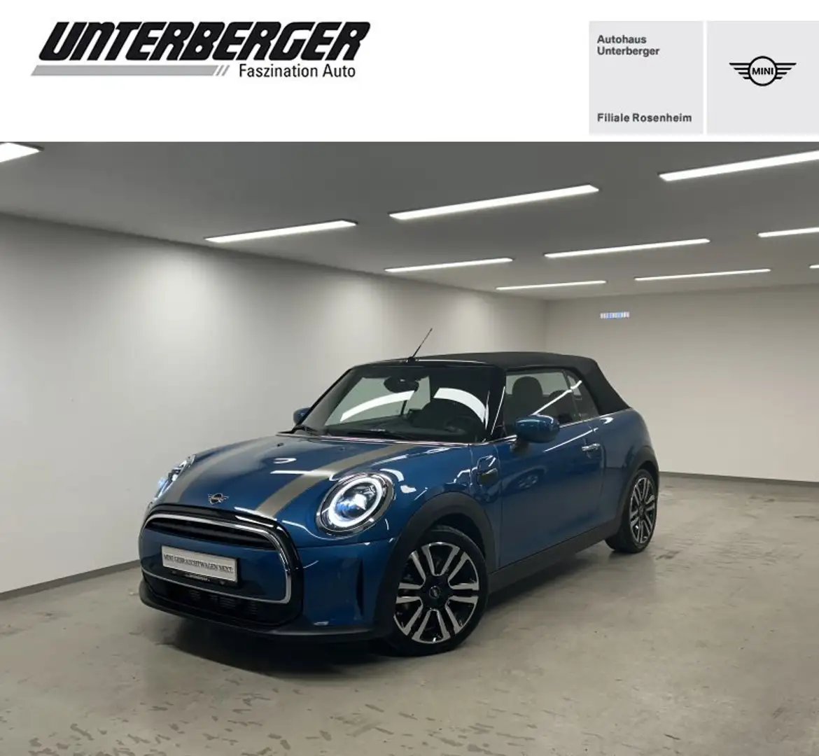 MINI Cooper Cabrio Cooper Cabrio DAB LED RFK Tempomat Klimaaut. Blau - 1
