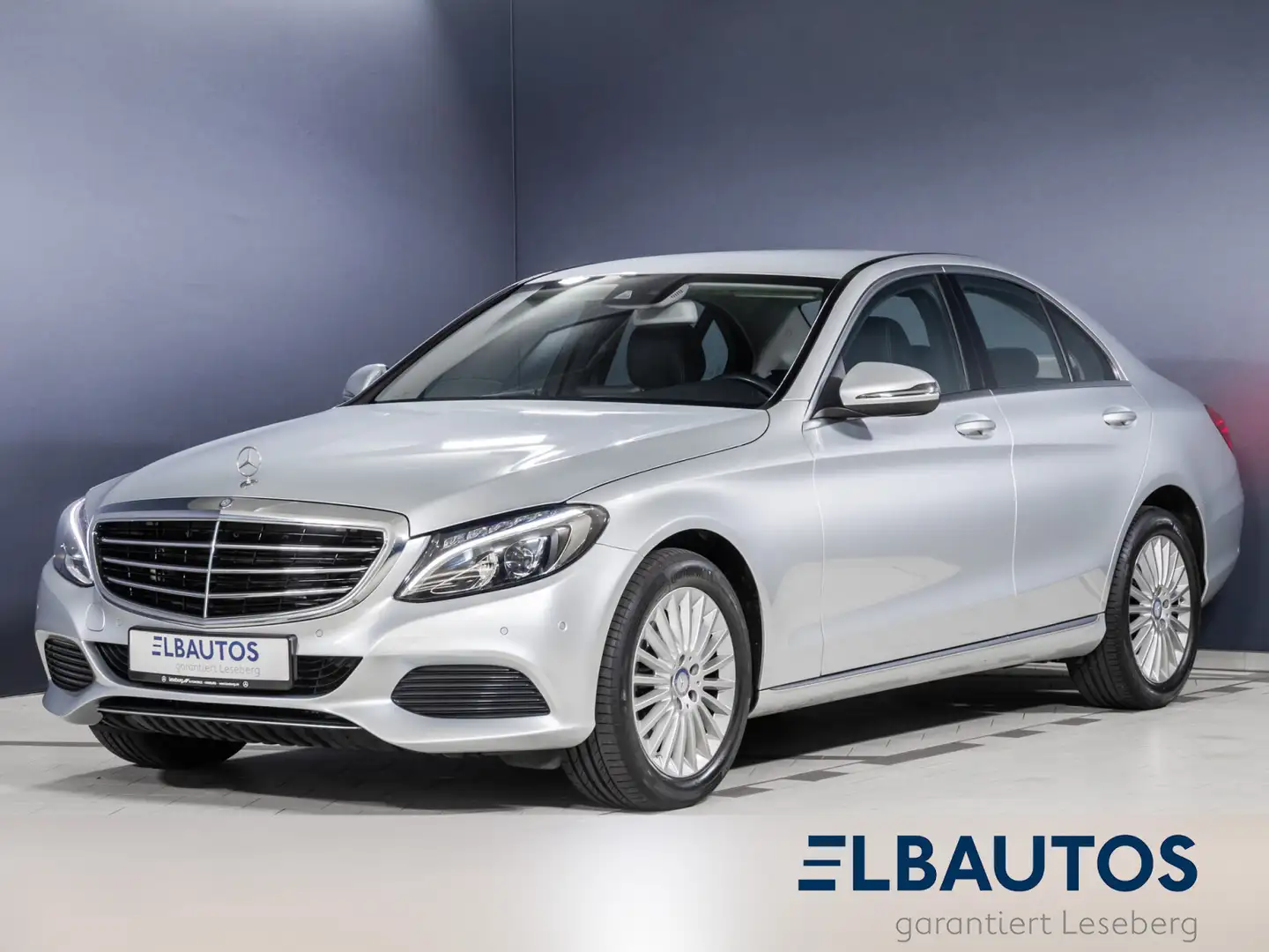 Mercedes-Benz C 220 C 220 d Exclusive LED/SHZ/Parktronic/Nav/Tempom. Argent - 1