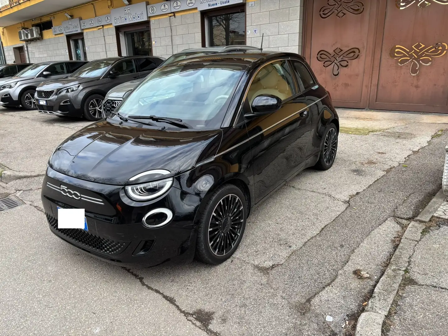 Fiat 500e 42 kWh La Prima Nero - 1