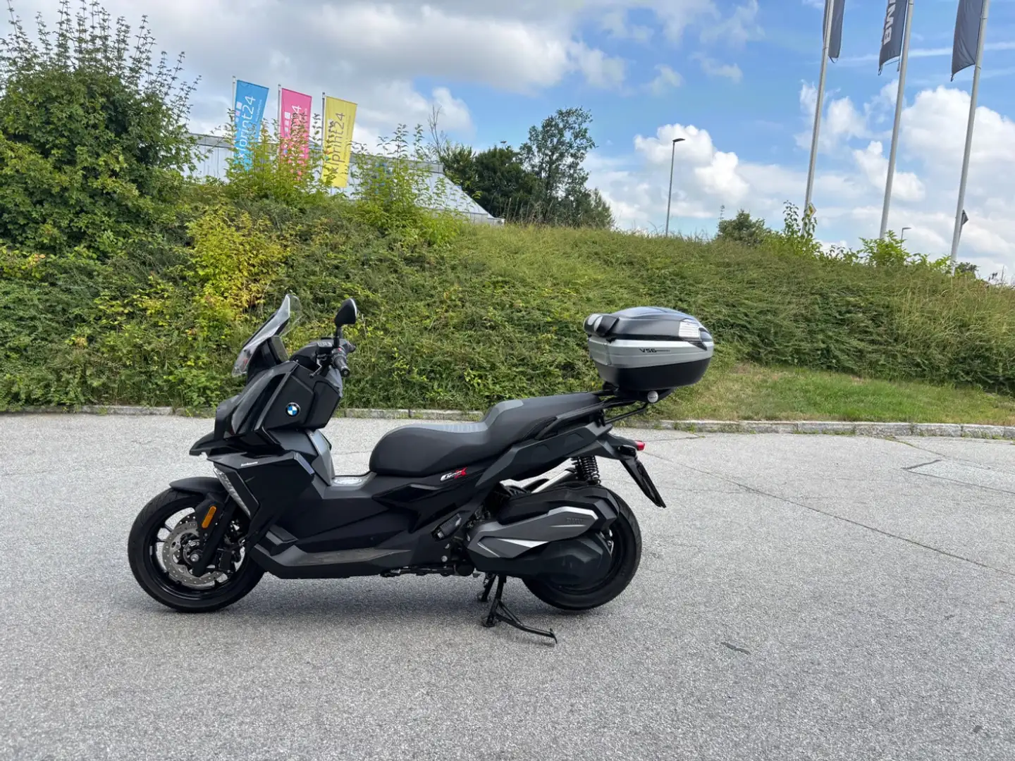 BMW C 400 X Komfort-Paket Topcase Top Zustand Topcase Azul - 2