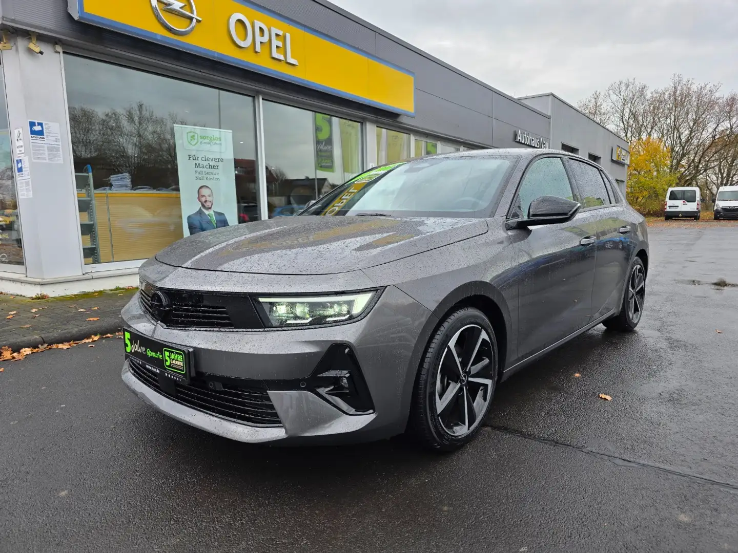 Opel Astra GS 1.2 Turbo inkl. Inspektionspaket BigDeal Grau - 2