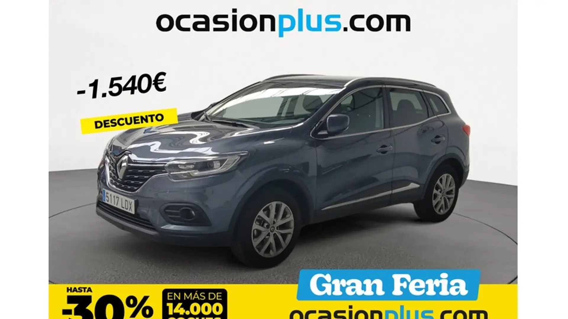 Renault Kadjar 1.5dCi Blue Intens 85kW Gris - 1