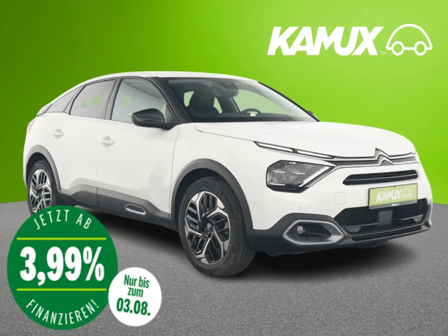 Citroen C4 1.2PureTech Aut.Shine+LED+NAVI+KAMERA+HUD Weiß - 1