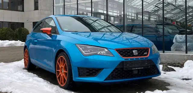 SEAT Leon SC 290 DSG Cupra Orange Line Alu 19" Leder