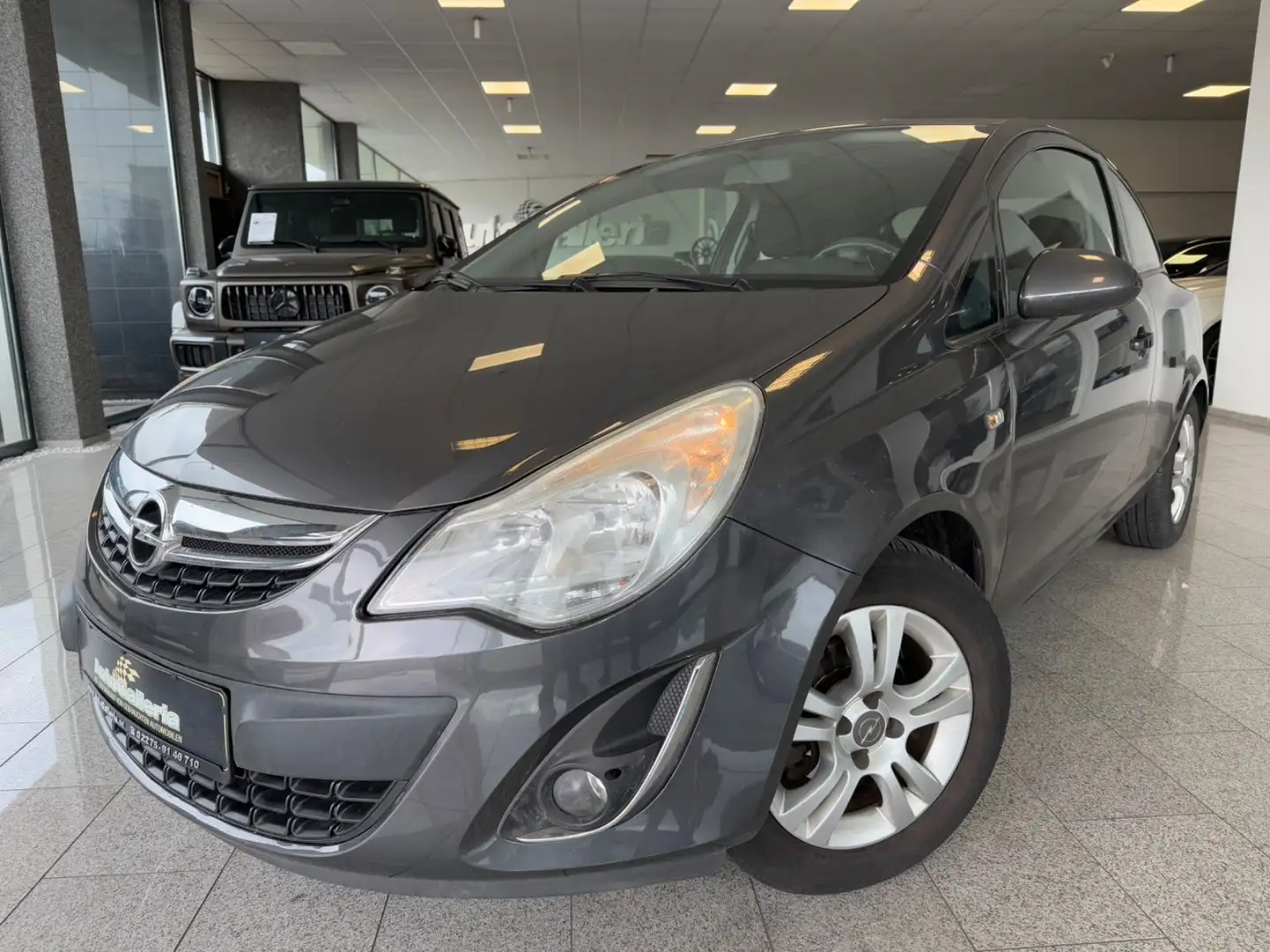 Opel Corsa D Satellite Klima. TÜV. Radio Gris - 1