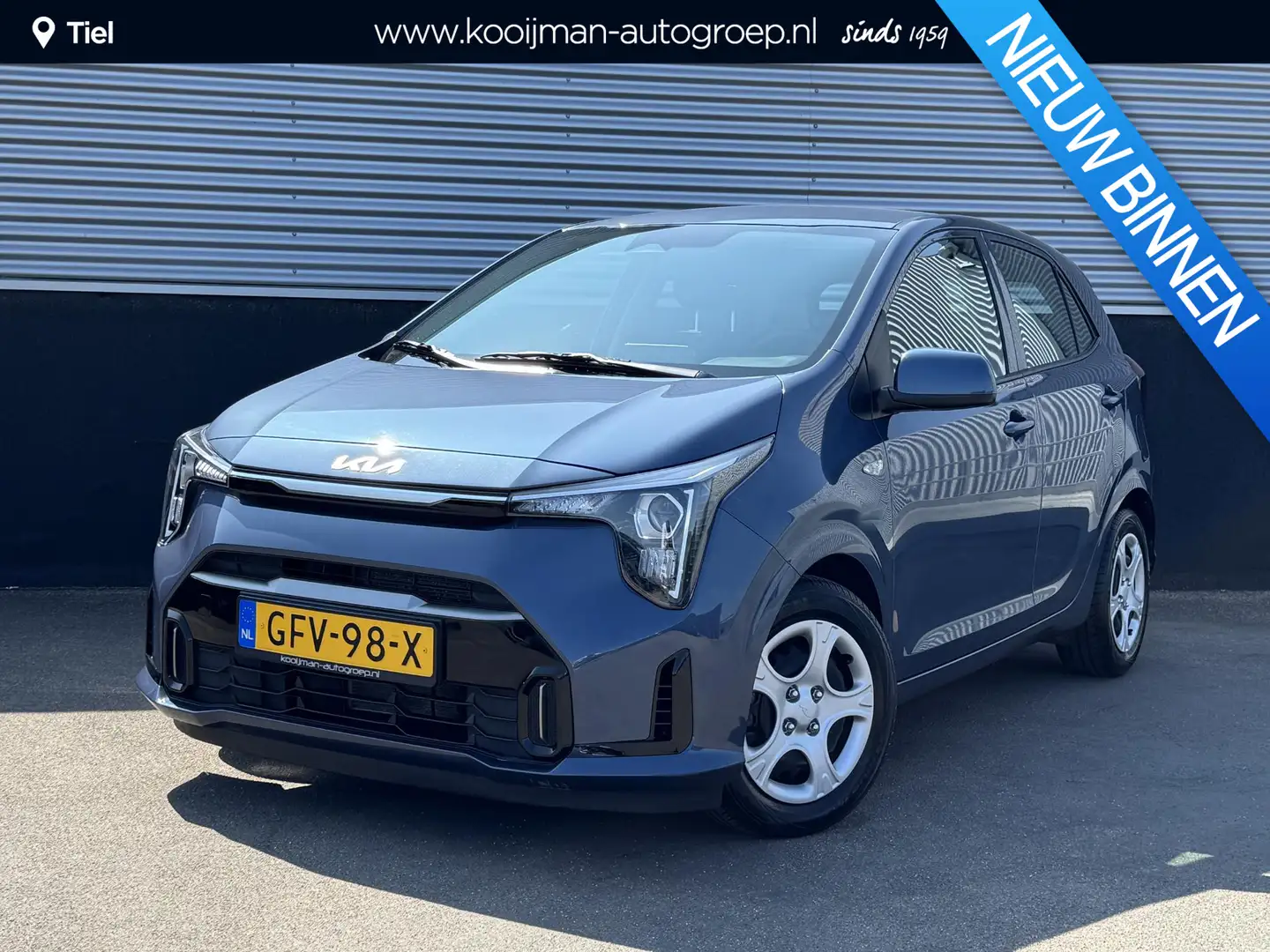 Kia Picanto 1.0 DPI DynamicLine Navigatie, Cruise control, Ach Bleu - 1