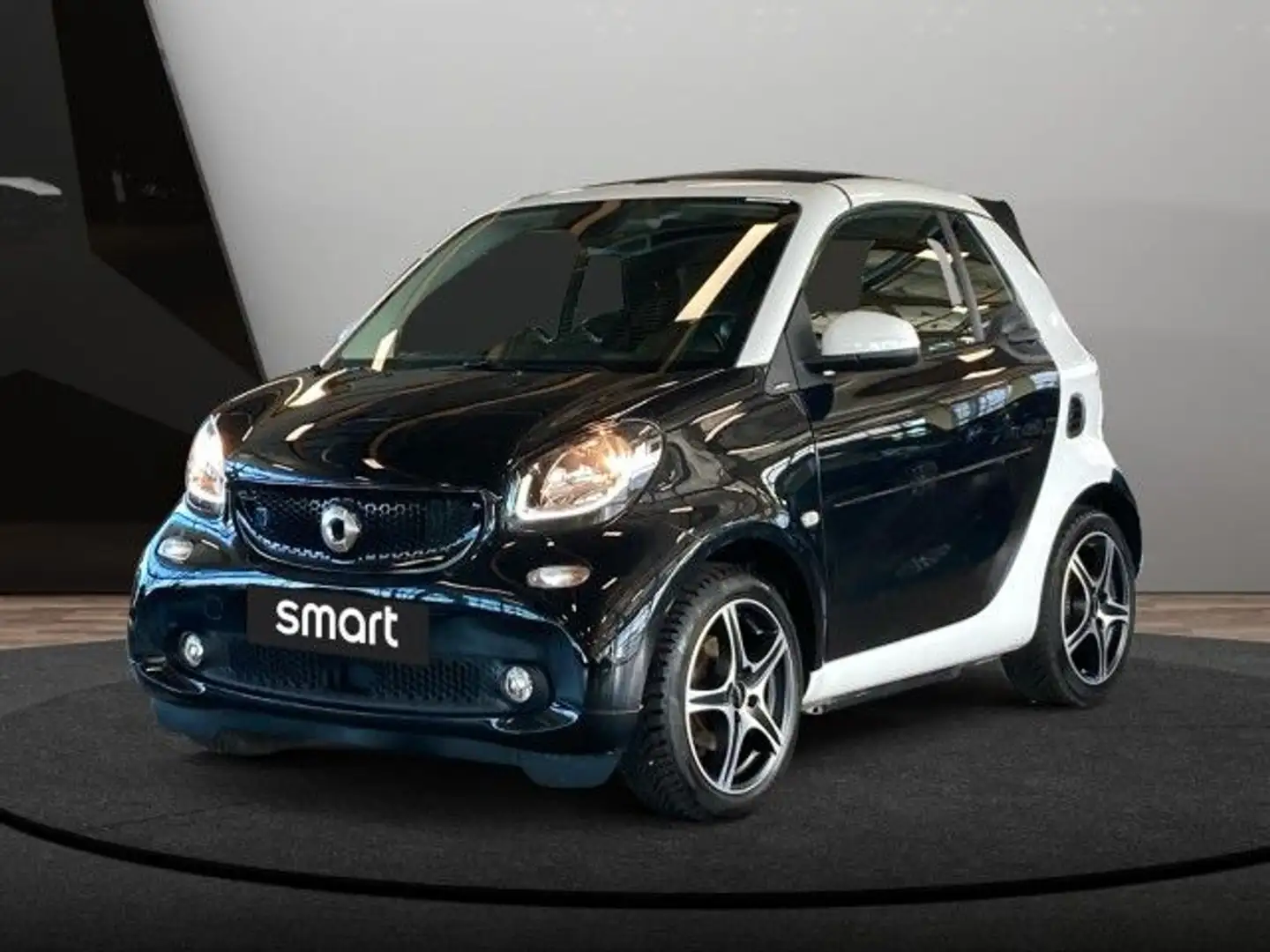 smart forTwo cabrio 60kWed passion cool&Media Sport SHZ Negro - 2