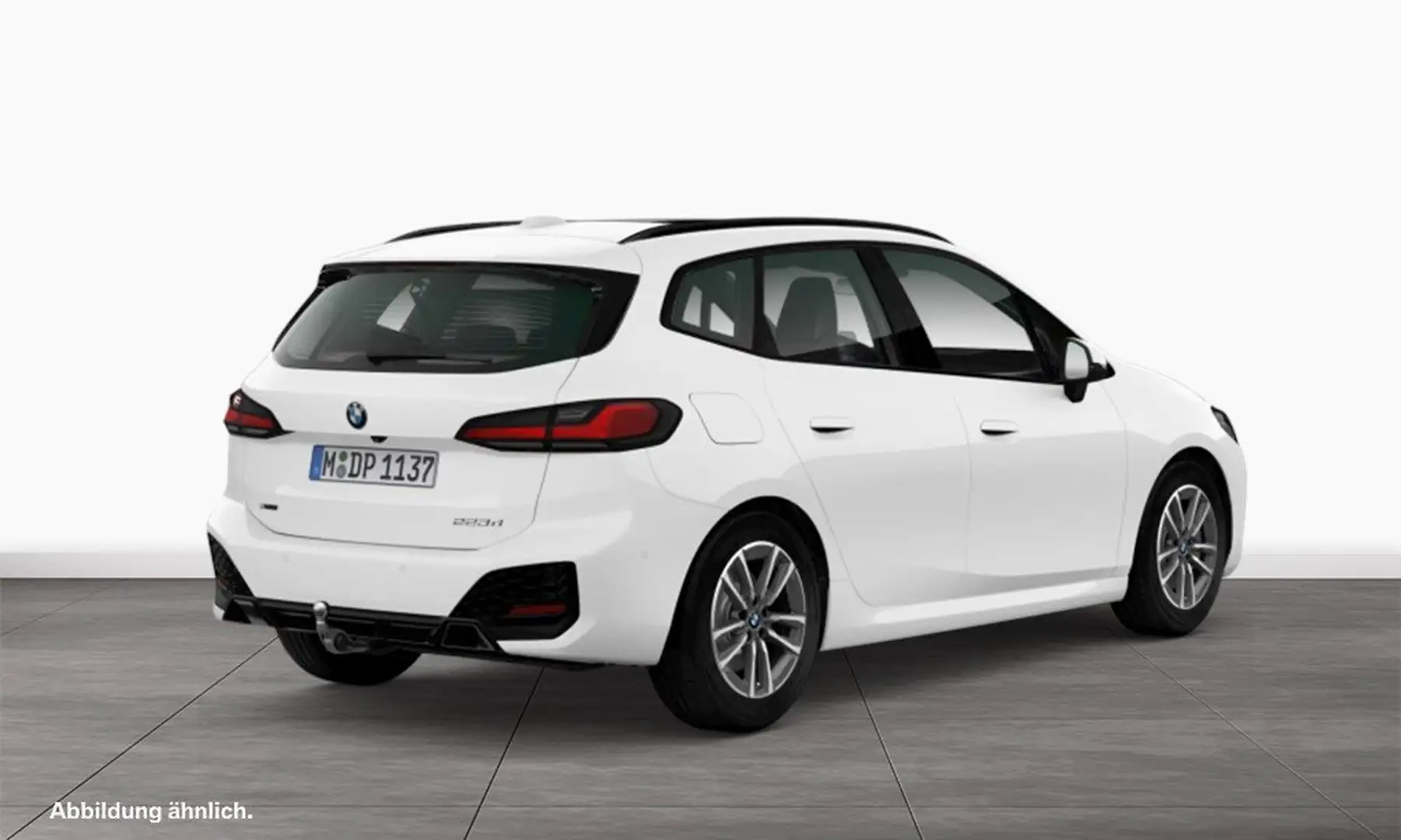 BMW 223 d xDrive Active Tourer M Sportpaket AHK Pano Weiß - 2