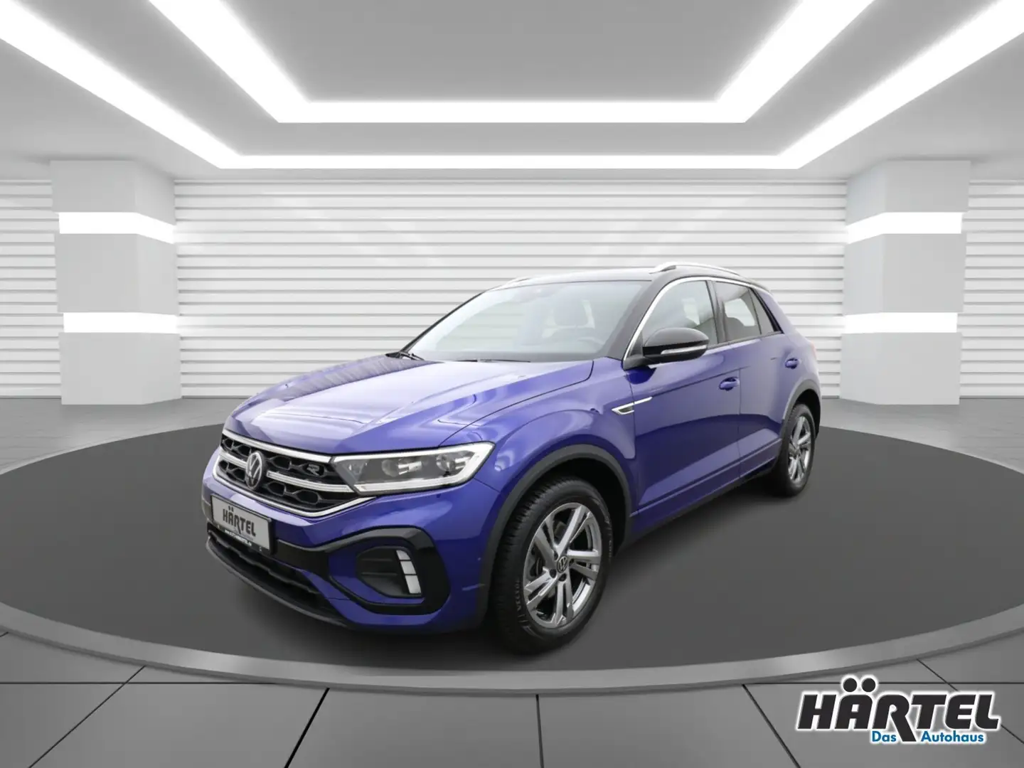 Volkswagen T-Roc R-LINE 2.0 TDI DSG (+EURO6+ACC-RADAR) Navi Blau - 2
