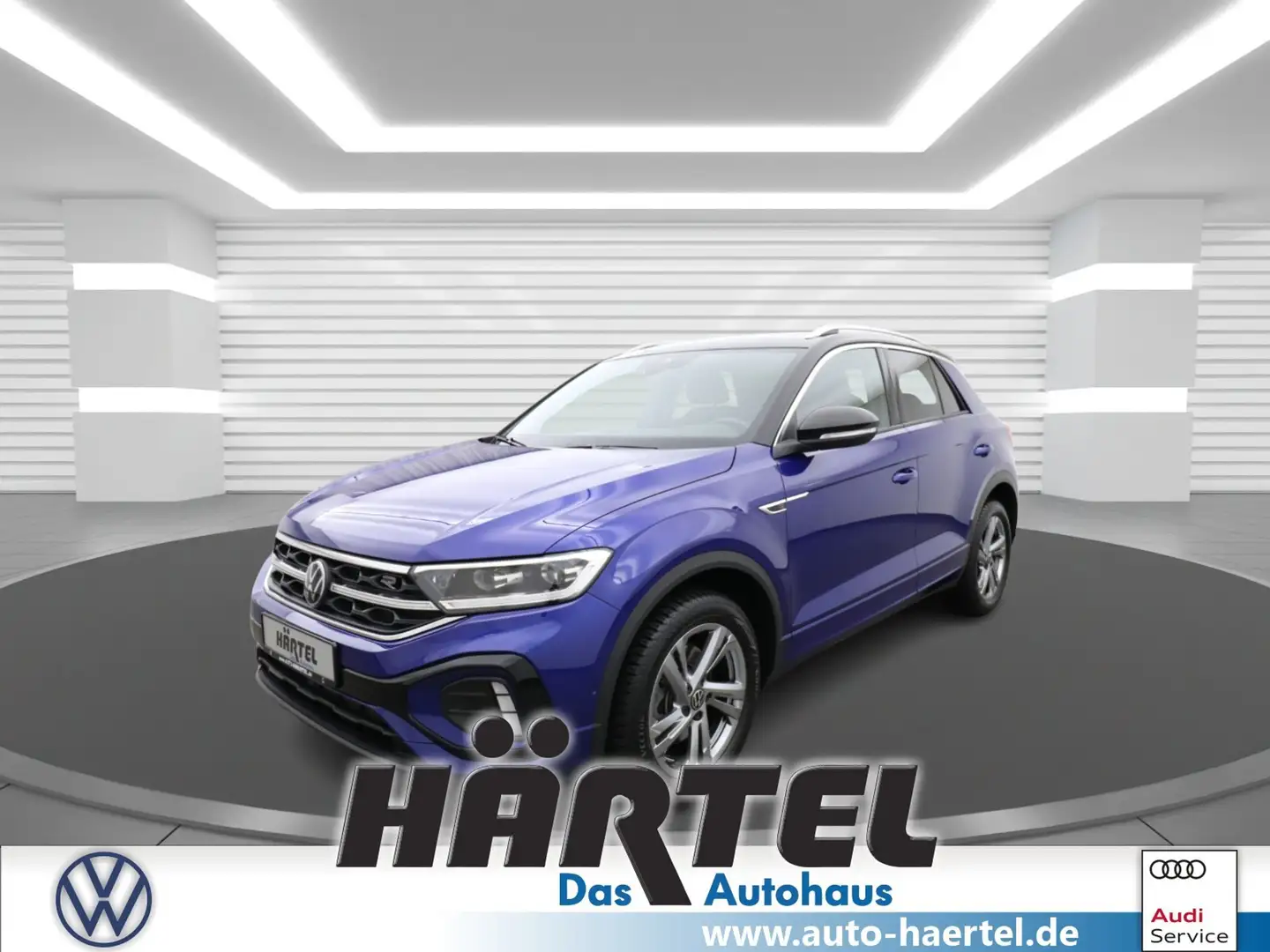 Volkswagen T-Roc R-LINE 2.0 TDI DSG (+EURO6+ACC-RADAR) Navi Blau - 1