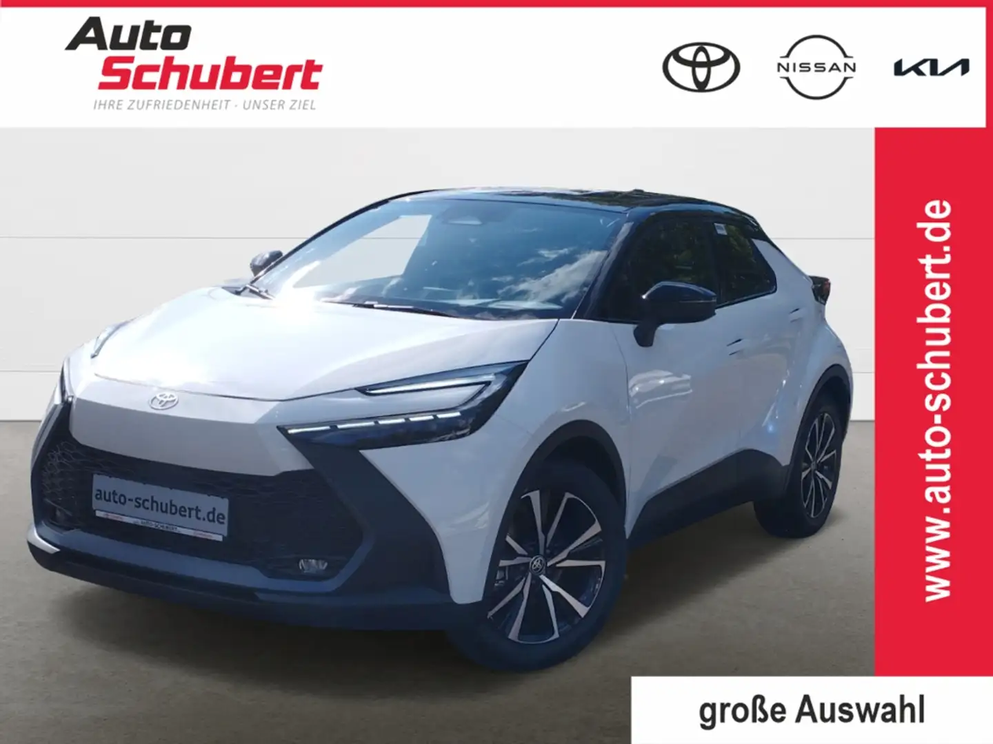 Toyota C-HR 2.0l Team D Hybrid CVT 2x4 Navi LED ACC El. Heckkl Weiß - 1