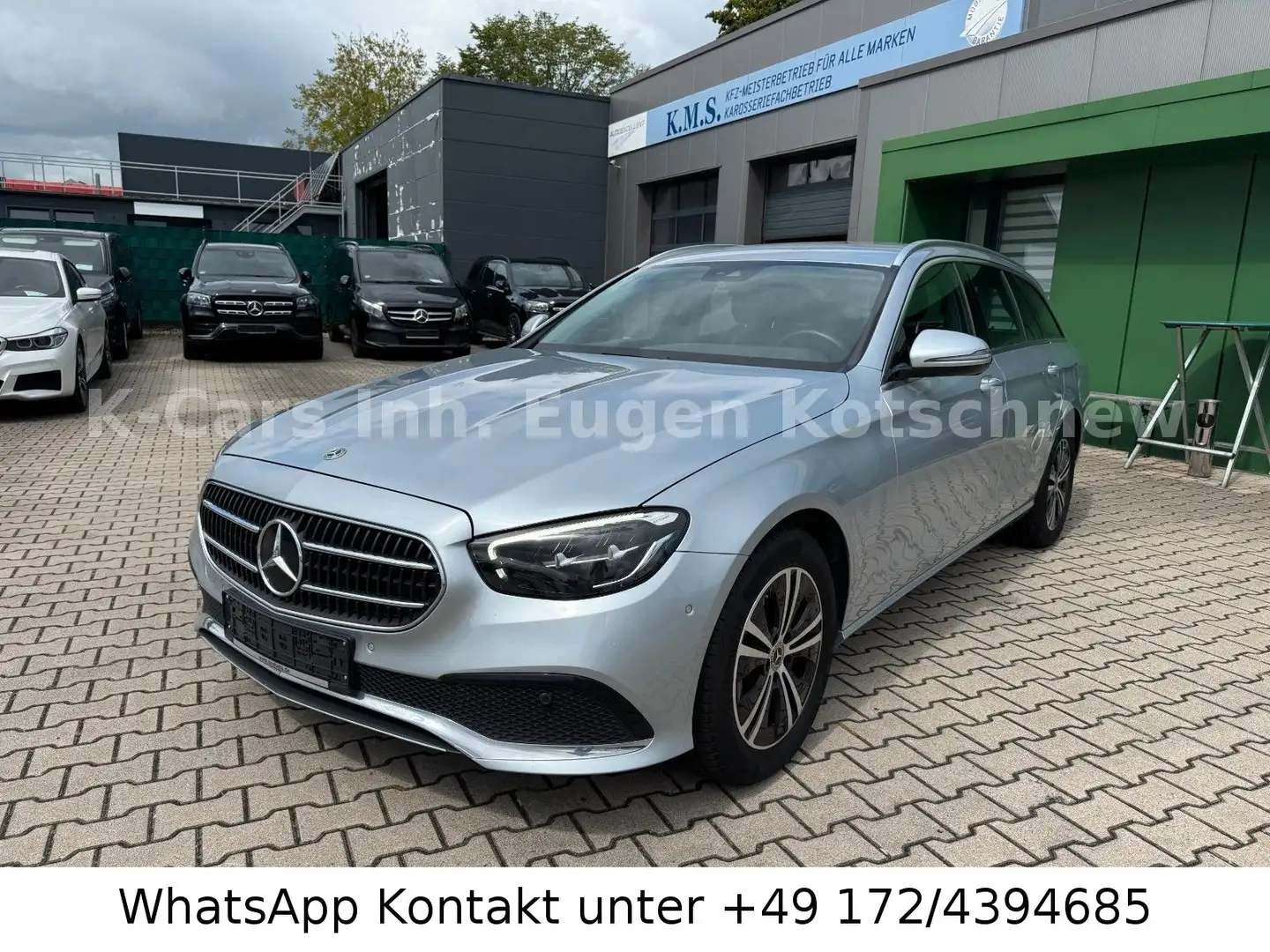 Mercedes-Benz E 220 E220d Avantgarde*Kam*Sport*TotWinkel*WideScreen Silber - 1