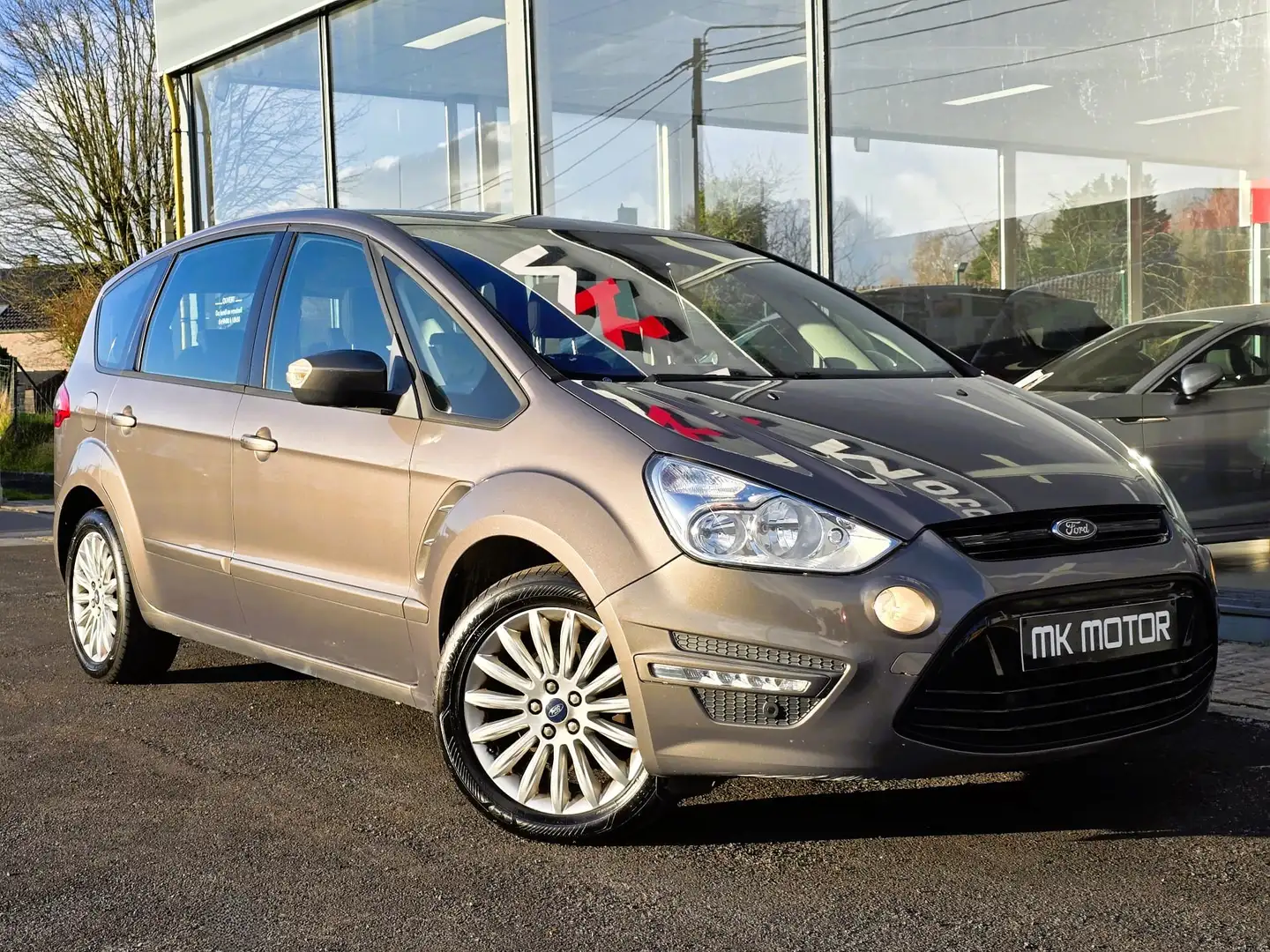 Ford S-Max 🟢1.6 TDCi 116CV **7PLACES** GPS // 1ER PROPRIET Marrone - 1