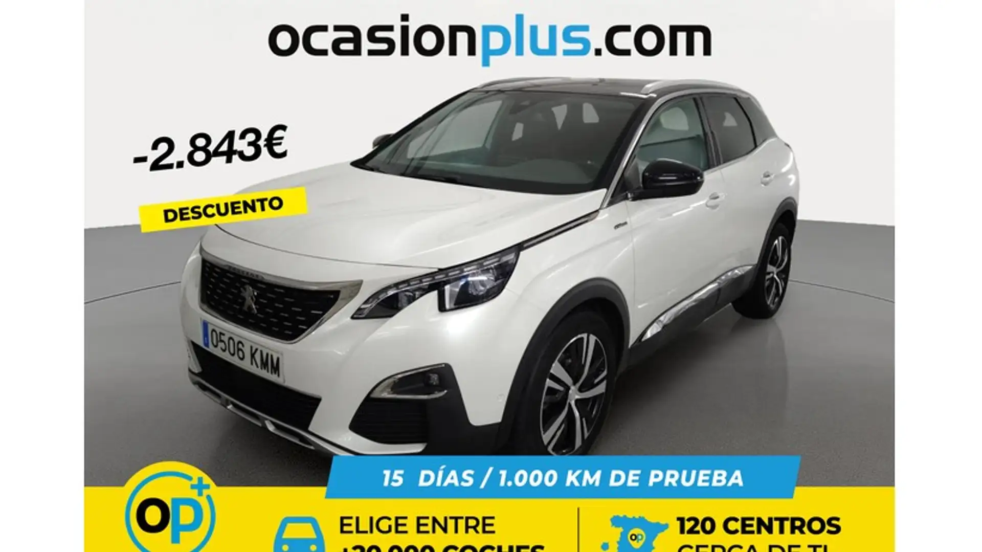 Peugeot 3008 1.6 THP GT Line EAT6 165 Weiß - 1