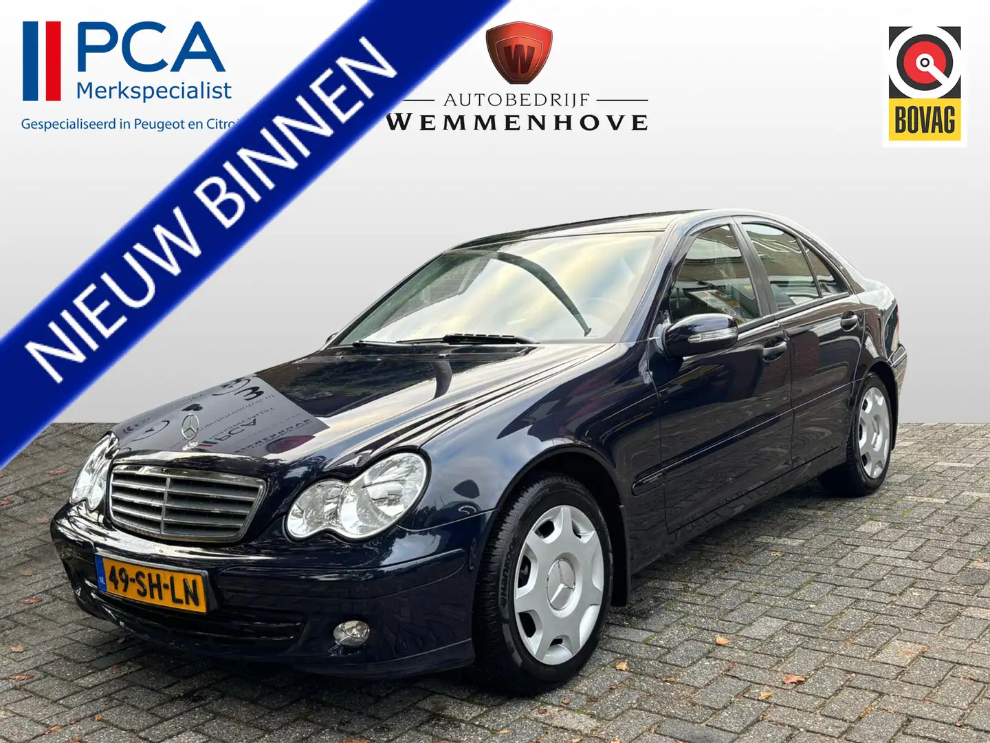 Mercedes-Benz C 200 CDI Classic Airco/CV/El.ramen/54000km Blauw - 1