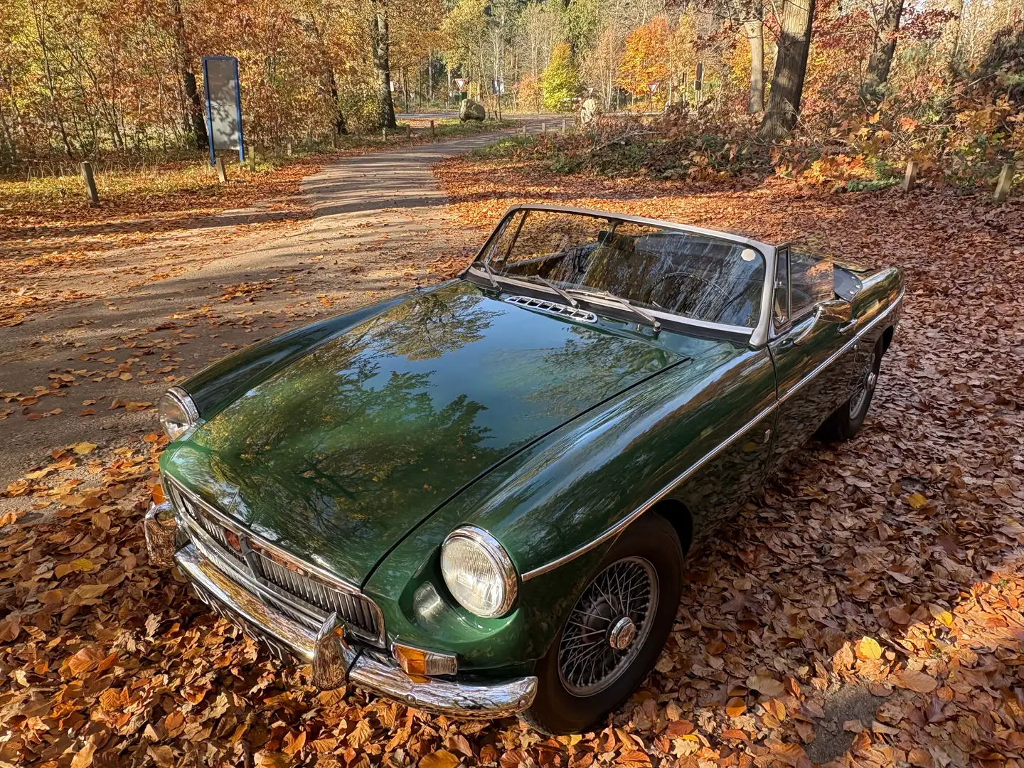 MG MGB MGB 1.8 Roadster overdrive Groen - 1