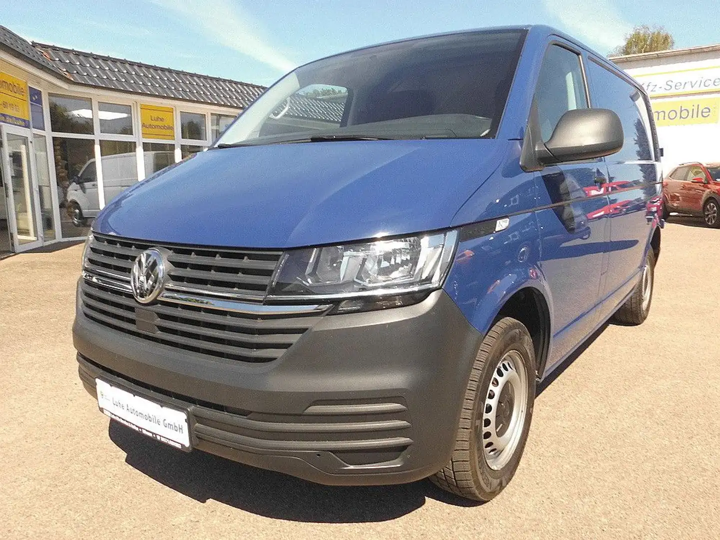 Volkswagen T6 Transporter T6.1 Transporter 2,0 TDI AHK 1.Hand Orig. 44tkm. Azul - 1