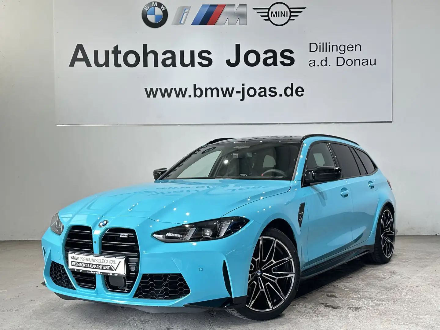 BMW M3 Competition M Carnon Schalensitz, M xDrive Touring Blau - 1