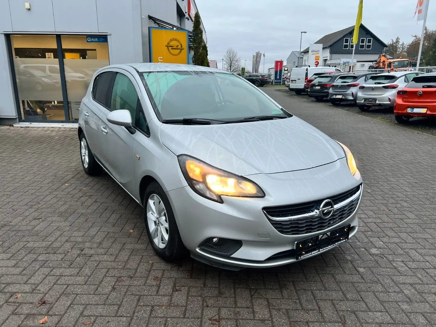 Opel Corsa E ON*CARPLAY*PDC*SHZ*LHZ* Argent - 2