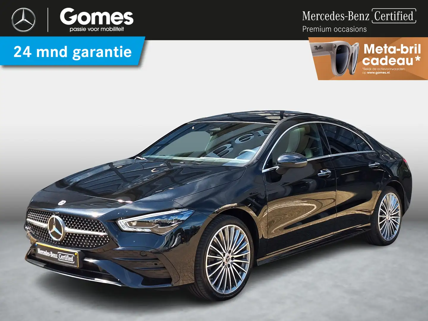 Mercedes-Benz CLA 250 e Star Edition AMG Line | Panoramadak | Multibeam Noir - 1