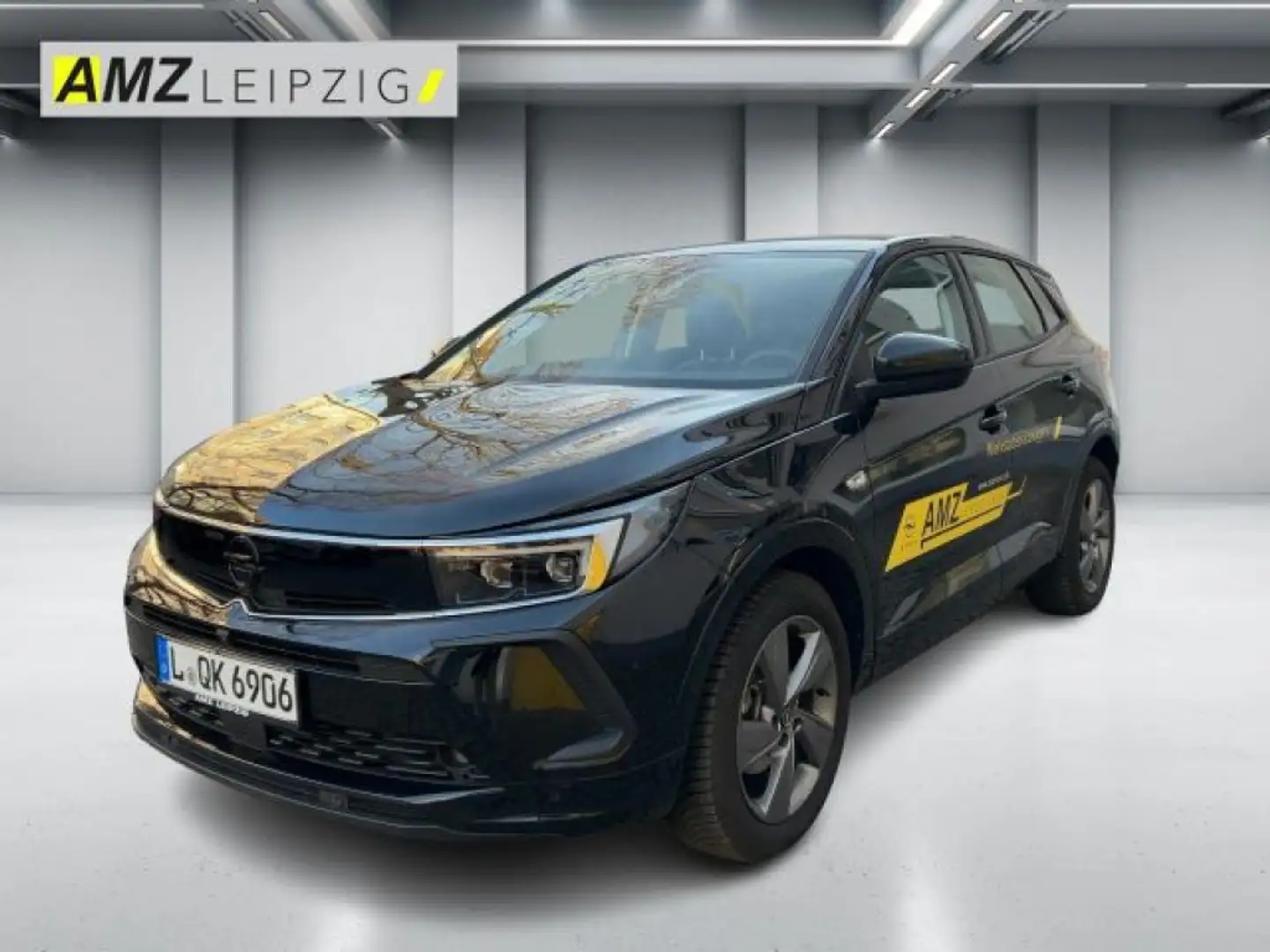 Opel Grandland 1.2 Turbo GS Line FLA 360 ParkAss. Schwarz - 1
