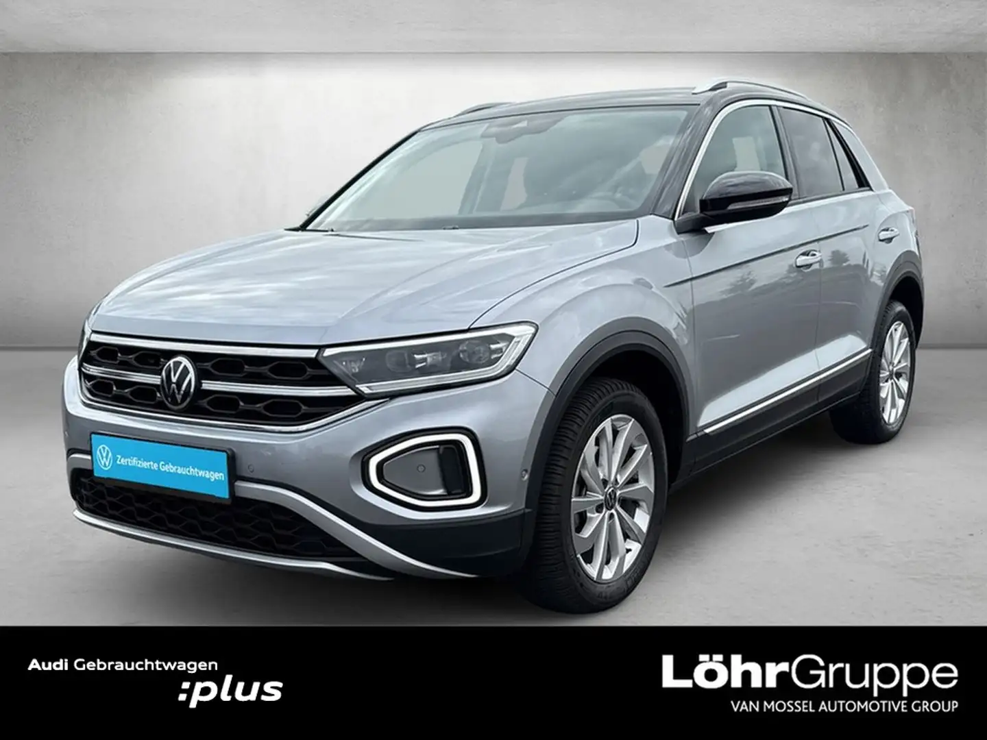 Volkswagen T-Roc 1.5 TSI DSG Style *AHK* Silber - 1