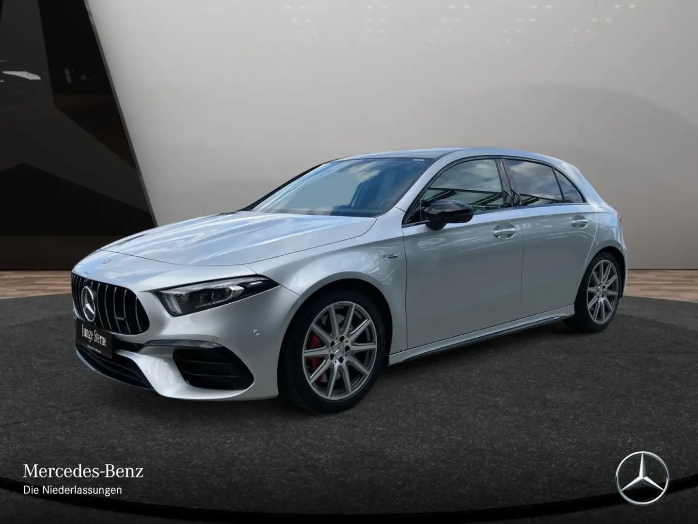 Mercedes-Benz A 45 AMG A 45 S 4M Kompakt DRIVERS+PANO+360°+MULTIBEAM+19" Argent - 2