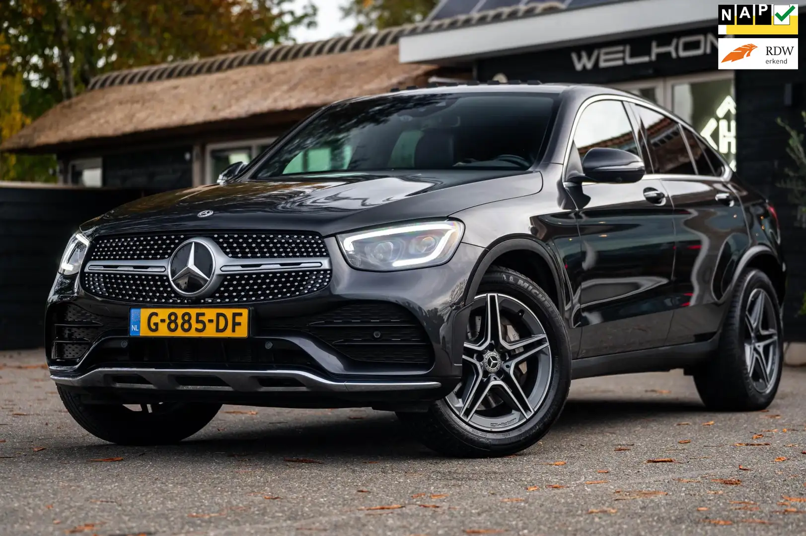 Mercedes-Benz GLC 200 Coupé Premium Plus AMG Line I 1 Eig I NL Auto I De Grijs - 1