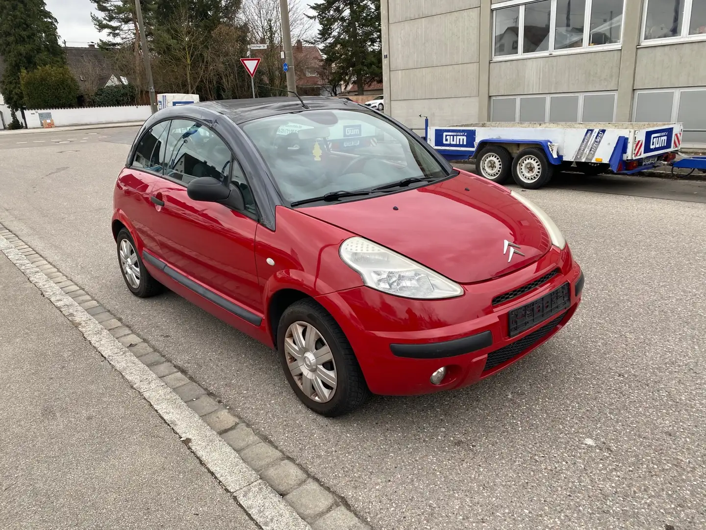 Citroen C3 Pluriel 1.6 16V Senso Drive Rojo - 1