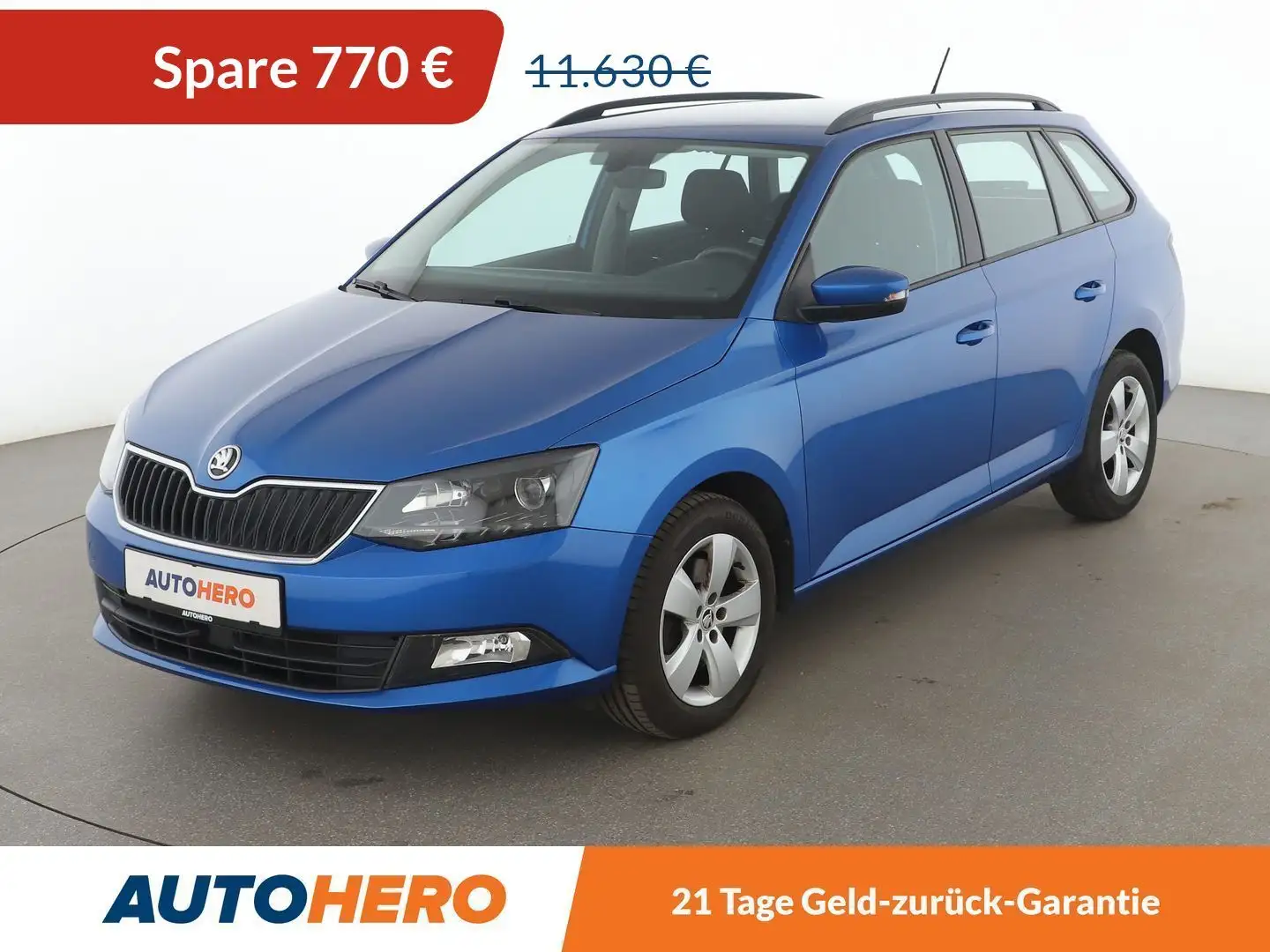 Skoda Fabia 1.2 TSI Style *TEMPO*SHZ*PDC*ALU* Blau - 1