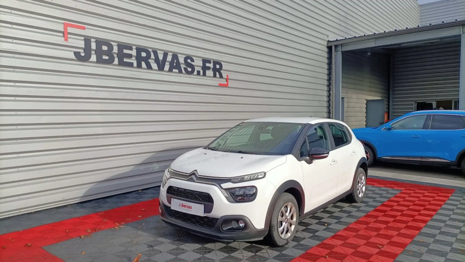 Citroen C3 BLUEHDI 100 SS BVM6 FEEL BUSINESS Blanc - 1