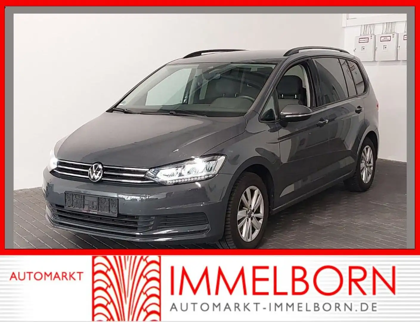 Volkswagen Touran Comfortline 7Sitz*AHK*Kamera*ACC*4xSHZ*17 Gri - 1