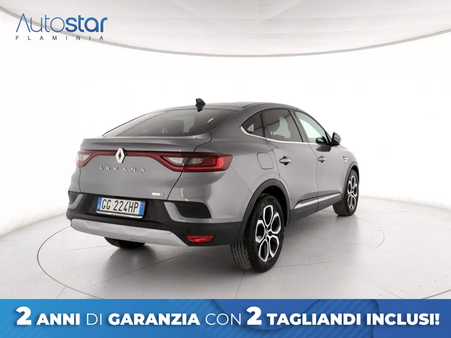 Renault Arkana 1.6 E-Tech full hybrid Intens 145cv Grigio - 2
