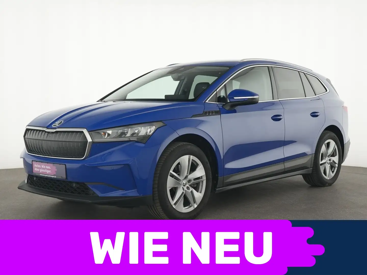 Skoda Enyaq 80 Loft Navi|Kamera|LED|ACC|AHK|CarPlay Blau - 1